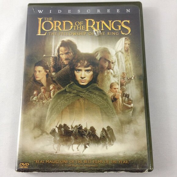 The Lord of The Rings-2001-The Fellowship OF The Rings-2 Disc DVD Set - Used - Picture 1 of 4